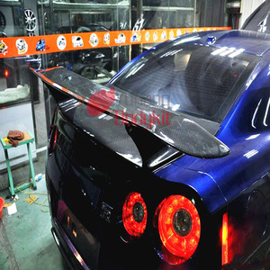 Cho 2008-2014 GTR R35 <span class=keywords><strong>GT</strong></span> R <span class=keywords><strong>350Z</strong></span> ESP PHONG CÁCH <span class=keywords><strong>GT</strong></span> <span class=keywords><strong>WING</strong></span> 165 CM CBA DBA SỢI CARBON - Product Image 4