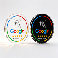 Mini-étiquette PVC programmable RFID NFC 13,56 MHz avec code QR, carte de visite, autocollant de fenêtre étanche et résistant aux intempéries