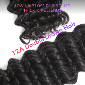 Cabello Humano Brasileño Virgen Doble Trama para Trenzas, Cabello Humano Ondulado Rizado al por Mayor para Trenzas Boho - Product Image 4