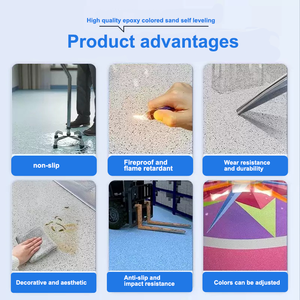 Pintura Epóxica Autonivelante Ecológica <span class=keywords><strong>para</strong></span> Pisos, Revestimiento Líquido <span class=keywords><strong>para</strong></span> Pisos de Cemento, Pintura Epóxica con Efecto Mármol <span class=keywords><strong>para</strong></span> Terrazo - Product Image 5