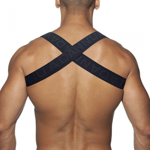 Sangle de poitrine élastique pour <span class=keywords><strong>homme</strong></span> avec logo en relief, respirante et extensible, pour club, gym et accessoire corporel - Product Image 1