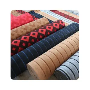 Velour Jacquard Boden teppich zu günstigen Preisen Vlies Teppich Hersteller zweifarbige Velours Jacquard Ausstellung Teppiche