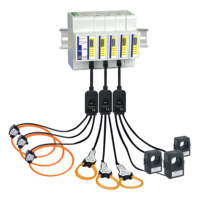 Analizador de energía eléctrica portátil Mi550, medidor de calidad de energía Ethernet multilingüe, sensor de corriente