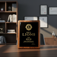Plaque de récompense vierge en MDF poli, imprimée, sur le thème du sport, pour souvenir d'entreprise