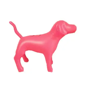 Chương trình khuyến mãi Dog quần áo Dummy Inflatable màu hồng mô hình con chó con chó mannequin