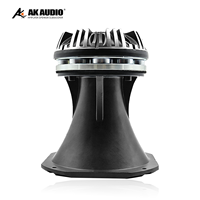 Haut-parleur de voiture AK-HD345 à compression en titane, bobine vocale de 2 pouces, 6Ω, 800W RMS, 1500W Max, de haute qualité