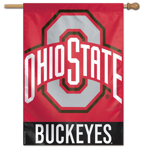 Banderas y Pancartas Personalizadas <span class=keywords><strong>de</strong></span> los <span class=keywords><strong>Ohio</strong></span> State Buckeyes <span class=keywords><strong>de</strong></span> <span class=keywords><strong>la</strong></span> NCAA, 3x5 pies, 100% Poliéster - Product Image 4