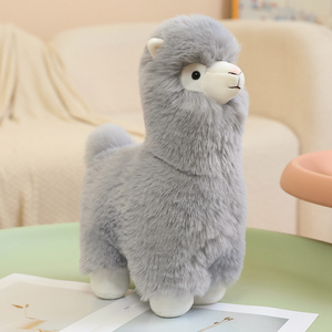Fábrica OEM ODM, <span class=keywords><strong>Peluche</strong></span> Personalizado a Partir <span class=keywords><strong>de</strong></span> Dibujo, Esbozo, Diseño, Muestra, <span class=keywords><strong>Peluche</strong></span> <span class=keywords><strong>de</strong></span> <span class=keywords><strong>Alpaca</strong></span> o Llama Realista - Product Image 3