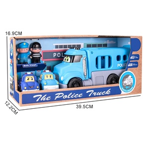 <span class=keywords><strong>Auto</strong></span> della polizia per bambini <span class=keywords><strong>camion</strong></span> <span class=keywords><strong>porta</strong></span> giocattoli con vinile uomo <span class=keywords><strong>giocattolo</strong></span> - Product Image 4