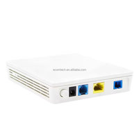 Pas cher bonne qualité HG8311 avec micrologiciel anglais 1LAN + 1POTS GPON ONU FTTH Terminal réseau optique ONT HG8120C HG8020 HG8110