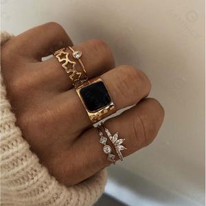 Gemnel de Plata de Ley 925 minimalista para mujer, joyería de zirconia de alta calidad, anillo de moda para chica - Product Image 2