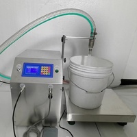 Machine de remplissage semi-automatique quantitative UPK-72 pour miel et pâte de sésame, avec pompe à engrenages en acier inoxydable pour liquides visqueux