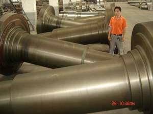 Eje Principal de Turbina Eólica de Acero 42CrMo, Forjado, Resistente y de Alto Rendimiento, Longitud Máxima de 12 Metros - Product Image 3