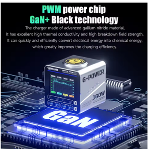 <span class=keywords><strong>Cargador</strong></span> Rápido GaN MECHANIC G-POWER de 160W y 8 Puertos PD QC 4C4A para <span class=keywords><strong>iPhone</strong></span>, Android y Reparación de Equipos Electrónicos - Product Image 6