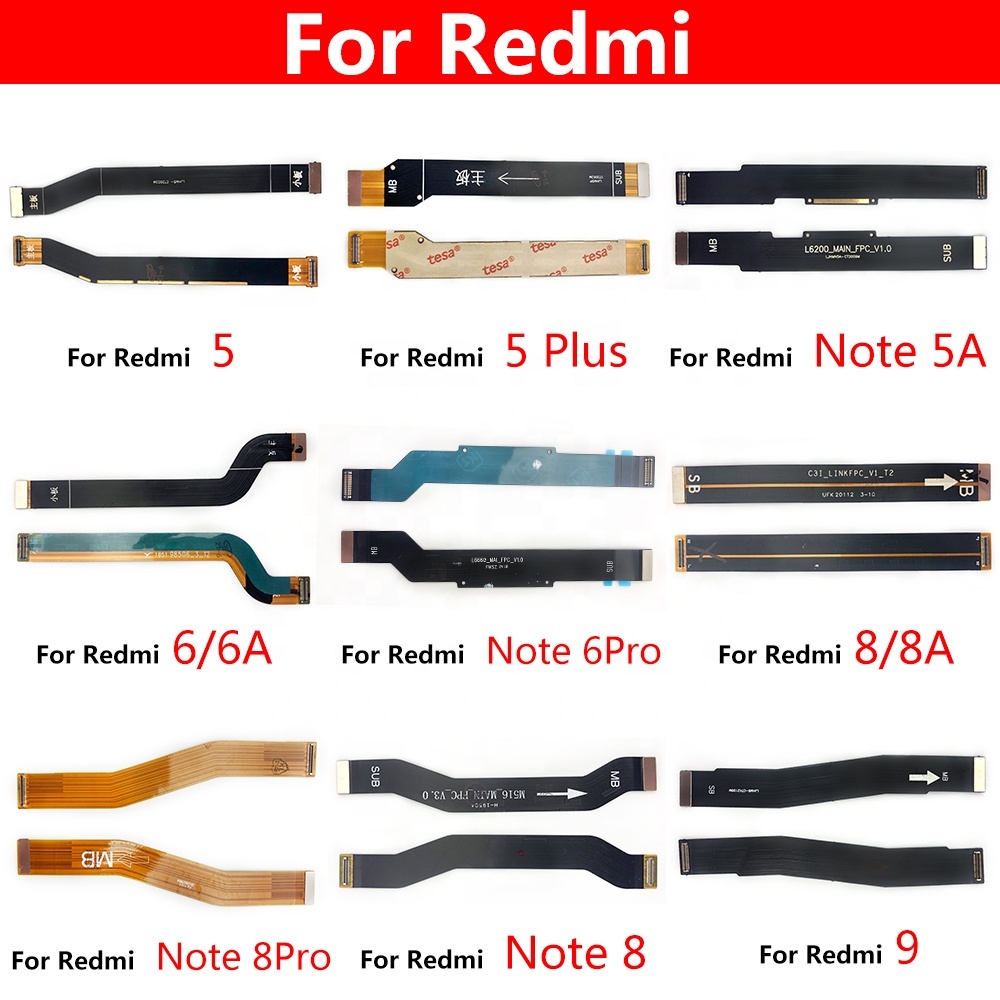 Cavo Flat Flex Per Tasto Home E Lettore Impronte – Ricambio Compatibile Per XIOMI REDMI 9C, Collegamento Da Tasto Home A Scheda Madre