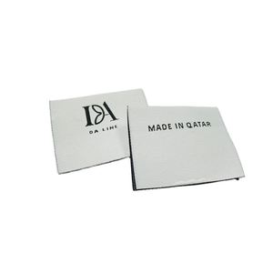 Etiqueta Tejida de Chenilla Bordada Personalizada de Alta Calidad, Etiqueta Tejida con Logotipo para Prendas, Etiqueta Tejida para Camisa de Cáñamo - Product Image 3