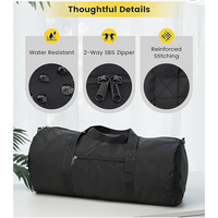 Sac de voyage Oxford professionnel grande capacité, sac de sport et de gym imperméable pour week-end, sac de nuit pour femmes et hommes, usage quotidien