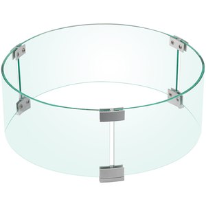 Vòng phân vùng Acrylic trong suốt với kết nối kim loại-hiện đại hiển thị trang trí đứng cho nhà & văn phòng - Product Image 3