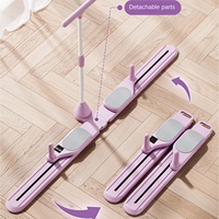 Appareil de fitness à roulettes en ABS durable à retour automatique pour studio de Pilates et usage domestique, machine de ski séparée pour amincissement des jambes et gainage du bassin, emballé