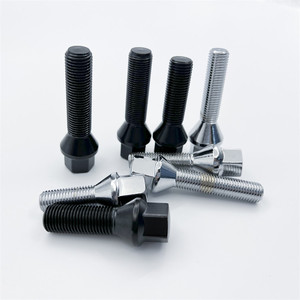 Boulon de roue de <span class=keywords><strong>voiture</strong></span> M14x12.5/1.5 MM Boulon de roue en fer pour modèles allemands - Product Image 5