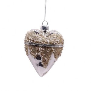 เครื่องประดับตกแต่งต้นคริสต์มาสหลากสีสันสำหรับแขวนในร่มในช่วงเทศกาลวันหยุด ทำจากแก้ว - Product Image 1