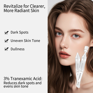 Cápsulas de Sérum Desechables ClearTone Radiance con 3% de Ácido Tranexámico para Blanquear, Tratar Melasma e Hiperpigmentación - Product Image 3