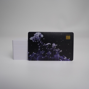 บัตรประจำตัวโซเชียล NFC แบบไม้ HF ที่ย่อยสลายได้ ทนทาน สำหรับการเชื่อมต่อกับ Google Music - Product Image 1