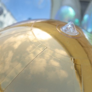 Globo Gigante Inflable de PVC con Forma de Pincel, Globo Espejo Navideño, Globo de Burbuja Doble, Globo de Aluminio Personalizado Grande - Product Image 3