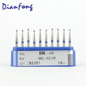 BR-46 בינוני חצץ עגול FG גבוהה מהירות CE ISO מוסמך שיניים יהלום מקדח - Product Image 5