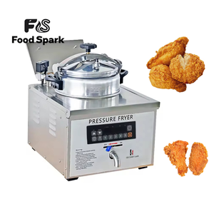 مقلاة ضغط سعة 16 لترًا لطهي الدجاج / طنجرة ضغط لطهي الدجاج البروستد / ماكينة قلي دجاج مثل ماكدونالدز - Product Image 3