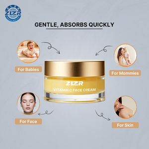 Crème pour le visage à la glycérine infusée de vitamine C, acide hyaluronique, vitamine E, collagène organique, arbutine, niacinamide, sans paraben - Product Image 6