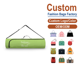 Polyester Yoga <b>Mat</b> Bag – <b>Large</b> Capacity Waterproof Tote & Shoulder Bag, Customizable with Your Design - Product Image 1