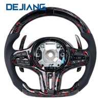 Volant en fibre de carbone forgée avec LED pour BMW G30 G20 G32 G01 G02 G28 G31 G87 M3 M4 M5 M6 avec chauffage, haute qualité, M-Sport