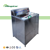 Machine automatique de lavage et de débouchage de bouteilles d'eau en plastique de type manuel de 19 L, 20 L, 5 gallons