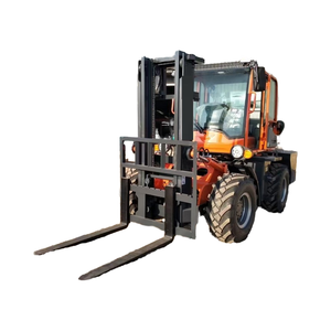 Carretilla elevadora diésel de 4 toneladas con certificación CE ISO9001, motor de servicio pesado, equipo de almacén de gran capacidad, carretilla elevadora - Product Image 1