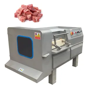 Fully automatic Chicken Beef Pork Cube Cutter Cutter Meat Dicer Machine