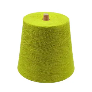工厂提供的纱线涤纶人造丝氨纶20s针织和纱线支数可定制