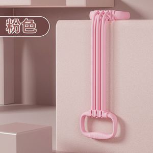 Bandes de résistance pour yoga avec 6 niveaux réglables, en forme de 8 pour l'ouverture des épaules et le remodelage du dos, adaptées aux hommes et aux femmes. - Product Image 1