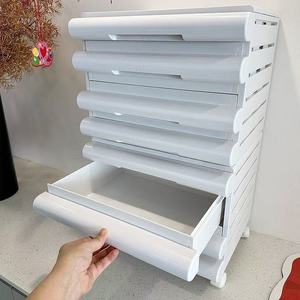 Nail Storage Cabinet Beauty <b>Accessories</b> Cosmetics Storage Cabinet Multi-layer Drawer-type Flat Bottom Sample <b>Baking</b> Cabinet - Product Image 3