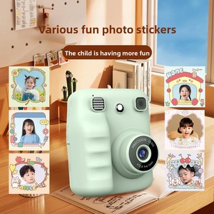 Nuova Fotocamera Istantanea per Bambini con Schermo da 2,4 Pollici, Giochi Integrati, Portatile, Scheda MicroSD, <span class=keywords><strong>Stampa</strong></span> Automatica delle Foto - Product Image 4