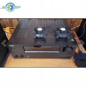 Controlador de velocidade ac infinito 120mm, 5v usb alimentado, home theater, armário, pequeno, caso quadrado, ventilador de refrigeração - Product Image 4