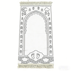 Set Tappetino da Preghiera per <span class=keywords><strong>Bambini</strong></span> Colorato, Decorazione Ramadan 2026, Regalo Musulmano Eid Mubarak, <span class=keywords><strong>Tappeto</strong></span> da Preghiera Islamico - Product Image 3