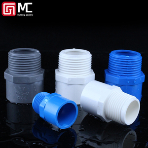 Adaptador de Rosca Macho de PVC con Junta de <span class=keywords><strong>Goma</strong></span>, Accesorio de Tubería de Agua de Plástico para Conexiones Seguras - Product Image 4