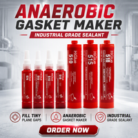 300ml Durable Fiable HiGlue 510 515 518 Mastic Anaérobie pour l'Étanchéité Permanente des Raccords et des Assemblages Usinés