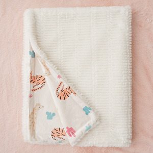 Services de personnalisation OEM ODM, couverture en fausse fourrure imprimée, 100% polyester, couverture douce et chaude - Product Image 6