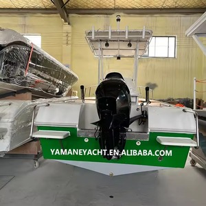 Barca Sportiva in Vetroresina da 24 Piedi con Console Centrale, Modello Popolare in Vendita con T-Top per Pesca, Crociere e Tour Panoramici - Product Image 2