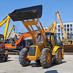 Harga <span class=keywords><strong>Backhoe</strong></span> pemindah roda traktor 4X4 dipakai UK Jcb 4cx dijual di <span class=keywords><strong>Shanghai</strong></span> China - Product Image 3
