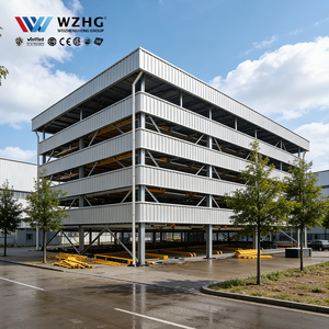 Gated-Entry Steel Car Park Building Controlled Access Parking Structure With Boom-gate Provision Security Integration Revenue - Product Image 1