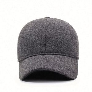 Nueva Gorra de Béisbol de Invierno para Hombres Mayores, a Prueba de Frío, con Diseño de Orejeras, Color Sólido, Informal, para Deportes al Aire Libre - Product Image 3