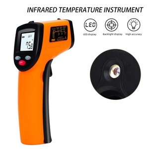 Thermomètre IR Hedao GM320 pour l'industrie, prix de gros attractif, logo OEM, -50~330 degrés Celsius - Product Image 3